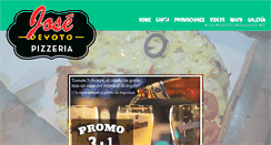 Desktop Screenshot of granpizzeriajose.com